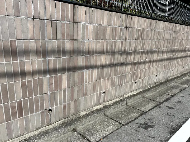 現調時のタイル面